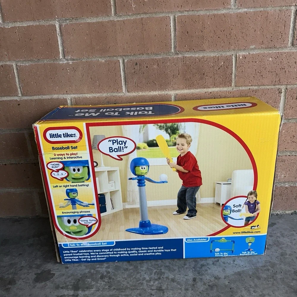 The Little Tikes Talk To Me Baseball Set